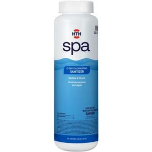 HTH Spa 86134 Clear Chlorinating Sanitizer, Spa & Hot Tub Chemical Controls Bacteria and Algae, 2.25 lbs