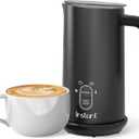 Instant Pot Milk Frother, 4-in-1 Electric Milk Steamer, 10oz/295ml Automatic Hot and Cold Foam Maker and Milk Warmer for Latte, Cappuccinos, Macchiato, From the Makers of Instant 500W, Black