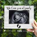 Baby Ultrasound Picture Frame, We Love You Already, Pregnancy Gifts for Expecting Mom, Pregnancy Announcement for Grandma, Pregnancy Announcement, Nursery Decor, Photo Frame 8x10