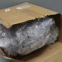 Hotop 9 ft Faux Spruce Artificial Christmas Garland LED Warm Pine Prelit Battery Operated Lighted Garland for Seasonal Indoor Home Fireplace Mantle Tree Stair Decor(2 Pcs,White)