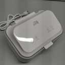 Chefhandy Wipe Warmer with UV Sanitizer for Babies & Adults, Adjustable Temperature, Quiet Heating, Night Light, Large Warm Wipe Holder (White)