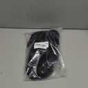 Halloween Cosplay Wig for Women - Black & Purple Short Anime Hair with Double Buns - Fantasy Character Costume Party Wig