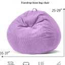 3FT Bean Bag Chair for Adults,3' Big Teardrop Beanbag with Filler