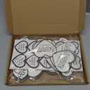 Motipuns 24 Sets Religious Valentines Crafts Kits DIY Prayer Spinners for Valentines Day Activities Jesus Church Sunday School Christian Exchange Gifts Bible Verse Heart Cards