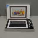 Dragon Touch Digital Picture Frame WiFi 10 inch IPS Touch Screen Digital Photo Frame Display, 32GB Storage, Auto-Rotate, Share Photos via App, Email, Cloud, Classic 10 Brown, PUUDUU