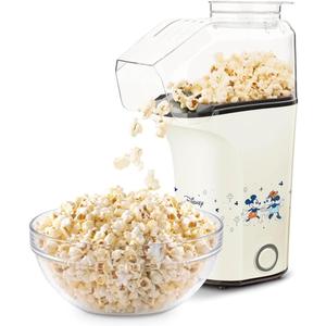 Disney DASH Fresh Pop Popcorn Maker - Oil-Free, Air Popcorn Popper - With Measuring Cup & Recipe Guide - Perfect for Movie Nights - 16 Cups, Mickey & Minnie Design