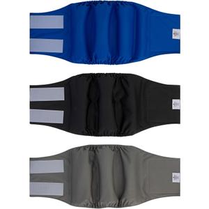 CuteBone Dog Diapers Male Washable Belly Band for Male Dogs Wraps 3pcs a Pack DM41M (M(14"-17")) CuteBone Dog Diapers Male Washable Belly Band for Male Dogs Wraps 3pcs a Pack DM41M (M(14"-17"))