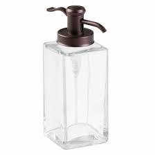 iDesign Casilla Foaming Soap Pump - Bronze/Clear, 1 ct - King Soopers 