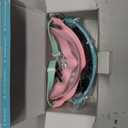 Seago Swim Goggles 2 Pack Anti-Fog Anti-UV Wide View Swimming Goggles for Kids 3-14 (Pink And Blue)