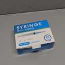 50 Pack 3ml Syringes with Needle-23Ga 1 Inch Needle with Luer Lock, Individually Sealed Packaging