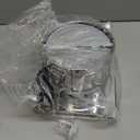 HG Power 6 Inch Exhaust Fan: Kitchen Exhaust Fans with Power Cord Attic vent Fan with Damper Wall Small Fume Extractor Ventilation Fan for Shop Chicken Coop Basement Smoking Room Garage Silver