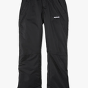 SkiGear Women's Insulated Snow Pants, Black, 1X Size XS 31L