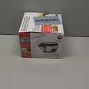 BLACK+DECKER Rice Cooker 6-Cup (Cooked) with Steaming Basket, Removable Non-Stick Bowl, White