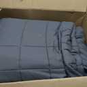 Topcee Weighted Blanket (25lbs 88"x104" Cal King Size) Soft Cooling Heavy Blanket Sleeping, Apply to 240-260 lbs Body, Thick Breathable Blanket with Glass Bead, Easy Care (00-dark Grey)