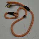 Fida Slip Leads for Dogs, 4 FT x 1/2" Dog Leash Heavy Duty Comfortable Strong Rope Leash for Large, Medium Dogs, No Pull Pet Training Leash with Highly Reflective,Orange