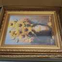 8x10 Gold Picture Frame Set of 2, Ornate Vintage 8 x 10 Photo Frame for Wall Decor or Tabletop Display, 8x10 Gold Frames with Real Glass, Display 5x7 Pictures with Mat or 8x 10 without Mat for Antique Dco