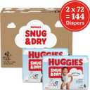 Huggies Snug & Dry Diapers Size 6, 144 Count