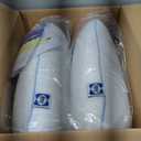 Sealy Dreamlife Queen Size Memory Foam Cooling Pillow with Surface Guard Technology, Removable Machine-Washable Cover, White (2 Pack)