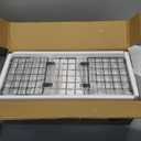 QEEIG Bathroom Shelves Over Toilet - Wall Mounted Floating Shelves Toilet Paper Storage Small Farmhouse Decor Shelf 16 inch Set of 3, Rustic Brown (019-BN3)