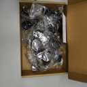 Ravinte 25 Pack Drawer Pulls 1-1/4 Inch Kitchen Cabinet Knobs Solid Round Dresser Drawer Knobs Matte Black Dresser Knobs Drawer Knobs Simple Cabinet Hardware for Cupboard Drawer Pulls