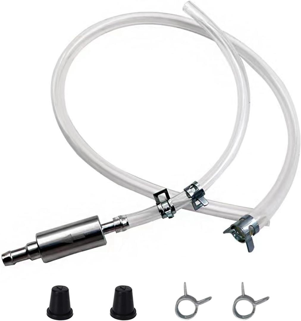 Brake Bleeder Hose Kit with One Way Check Valve & Clamp,Universal Brake Bleed Hose Set for Brakes System Maintenance,Essential Car Accessories Brakes Bleeder Kit