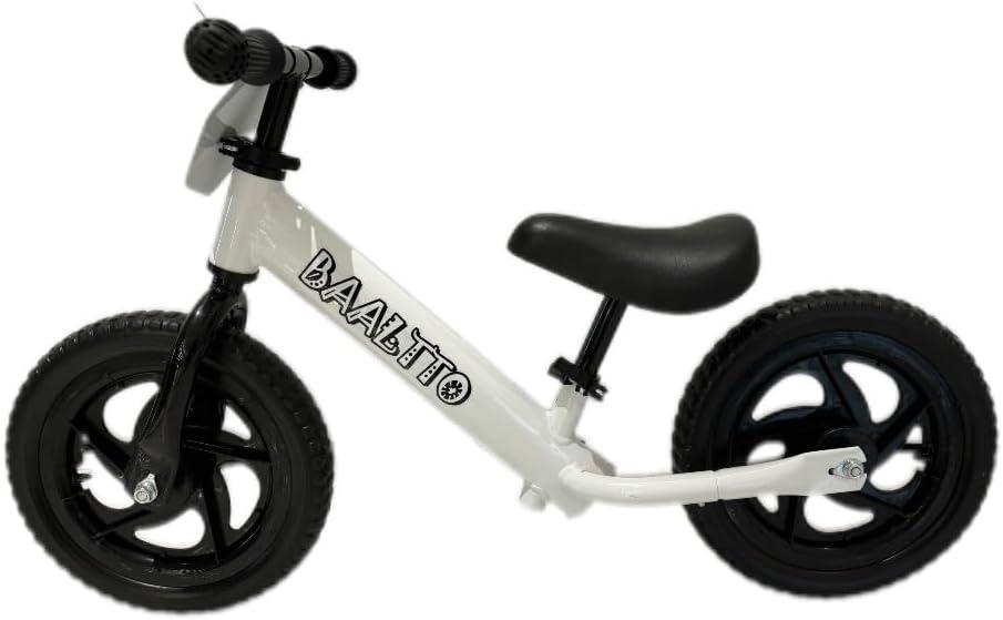 Balance Bike 2 Year Old,Age 2 to 5 Years, 12-Inch Kids Bike with Customizable Plate (Includes 3 Sets of Stickers), Steady Balance,Suitable for 2-3 Boys Girls