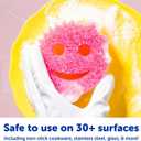 Scrub Daddy Scrub Mommy Sponges - Dish Scrubber + Non-Scratch Cleaning Sponges Kitchen, Bathroom + Multi-Surface Safe - Dual-Sided Dish Sponges for Scrubbing - Online Exclusive (3 Count)