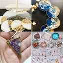 Nail Glitter Chunky Glass Shards 2-3mm | Crushed Glass for Acrylic Nails, Resin Geode, Epoxy Decor | 24 Colors Sparkling Broken Glitter Flakes | Jewelry Making Craft Supplies | 6.7oz/192g by RUIRUI