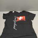 Switzerland Flag Vintage Swiss Flag Schweiz Swiss Pride T-Shirt (XL, Black)