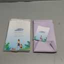 Sunflower Queen Pillowcases Set of 2, 100% Cotton Queen Size Pillow Cases 2, 2030 inches Light Purple, Soft and Breathable