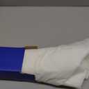 MIULEE 2 Panels Solid Color Sheer Window Curtains Elegant Window Voile Panels/Drapes/Treatment for Bedroom Living Room (54 X 102 Inches Ivory)