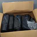 Black Plastic Bags Pack of 180 (9 rolls of 20)