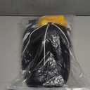 ComfyKit Men's Referee Costume Kit,Referee Shirt Stripe Umpire Jersey,Hat,Stainless Steel Whistle with Lanyard,Penalty Flag for Football Soccer Sports and Halloween Cosplay Outfits, Medium