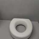 770-610 4 Inch Portable Raised Toilet Seat Riser, Elevated Toilet Seat for Seniors