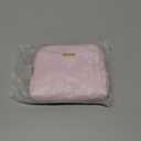 E-Tree Small Travel Jewelry Case, Women Jewelry Pouch for Traveling, Mini Organizer Storage Bag with Zipper for Bracelet Rings Earring Necklaces  (Pink)