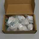 10 Pack 1-1/5"(30mm) Gold Knurled Cabinet Knobs for Dresser Kitchen Knobs for Cabinets Brushed Gold Cabinet Pulls Hardware