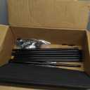 Under Bed Storage with Wheels 2-Pack, 75L XXL Under the Bed Storage Containers Large, 12" Tall Adjustable Storage for Underbed with Lids, Rolling for Shoes, Clothes, Blankets (Black)