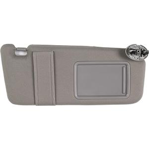 Ezzy Auto Gray Right Passenger Side Sun Visor fit for Toyota Camry Without Sunroof 2007 2008 2009 2010 2011 Ezzy Auto Gray Right Passenger Side Sun Visor fit for Toyota Camry Without Sunroof 2007 2008 2009 2010 2011