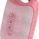 NOBIS Clip N1 Portable Bluetooth Speaker with App, Beat Mode, Up to 24H Playtime, IP68 Waterproof, BT 5.3, HD Sound, Stereo Pairing, Custom EQ, Perfect for Outdoor, Home and Adventure (Pink)