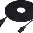 20-Foot Power Cord Compatible with Sonos Five, Sonos Play 5, Sonos Beam, Sonos Ray, Sonos Arc, Arc Ultra, Sonos Amp, Sonos Playbase, Sonos Sub Gen 3 and Sonos Sub Mini - Black (Extra Long)