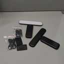 FULEN Pack of 2 Picture Lights for Wall, Battery Operated Wall Sconce Rechargeable, LED Wall Light Cordless with Remote, 3 Color Temperature, Art Lights for Painting, Frame, Gallery, Dartboard Lights, Black