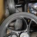 Economy Knee Scooter Steerable Knee Walker for Foot Injuries Compact Crutch Alternative with Dual Braking System (Black)