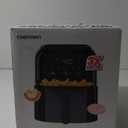 6 Qt. Black Air Fryer with Digital Touch Control