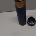 Contigo AutoSeal 24 oz Stainless Steel Vacuum-Insulated Water Bottle with Leakproof Push-Button Spout & Lock, Carry Strap, BPA-Free & Lead-Free, Dishwasher Safe