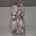 6 Pcs Christmas Glitter Magnolia Flower Artificial Poinsettia Magnolia Flowers with Stem 9.4inch Christmas Tree Magnolia Flowers for Xmas Wedding Holiday Decor Wreath Garland Photo Prop (Pink)