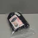 CJL HAIR 1PCS Messy Bun Hair Pieces Wavy Curly Synthetic Updo Chignon Fake Scrunchies Ponytail Extension for Women Black