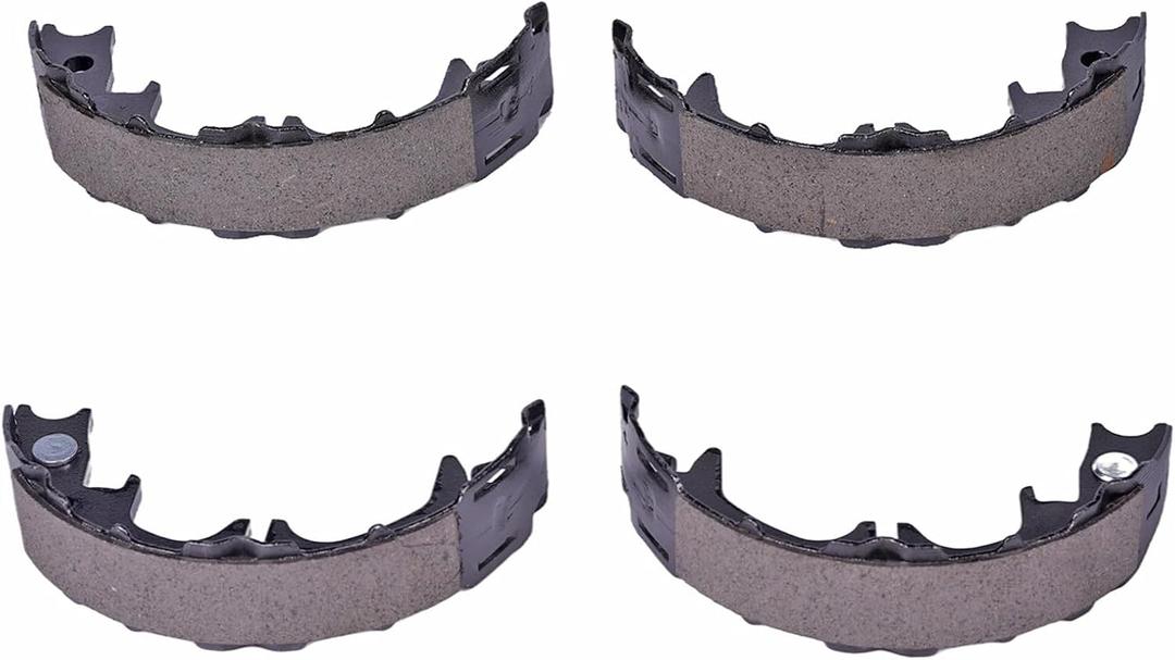 Rear Drum Ceramic Brake Shoes Set Replacement For Toyota Camry Highlander Avalon Lexus ES300 ES350 (S859)