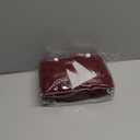 GAWAMAY Lumbar Decorative Throw Pillow Covers 12"x20" Inch Set of 2, Super Soft Chenille Rectangle Pillowcase for Living Room Bedroom Sofa Couch Cushion Pillow Cover Burgundy Red 30x50cm (ONLY COVERS)