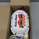 Rule-Mate RM2000A Automated Bilge Pump, No Float Switch Required, 2000 GPH, 12 Volt