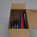 Gerrii 240 Pcs Coffee Cups with Lids Sleeves Straws Disposable Paper Coffee Cups Winter Chocolate Drinking Water Cups Christmas Hot Cocoa Bar Cafe Supplies(Black, Gray, Blue, Dark Brown, 10 oz)